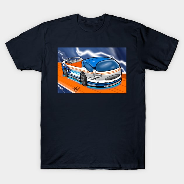 Surf truck street racer T-Shirt by Jevinloopart